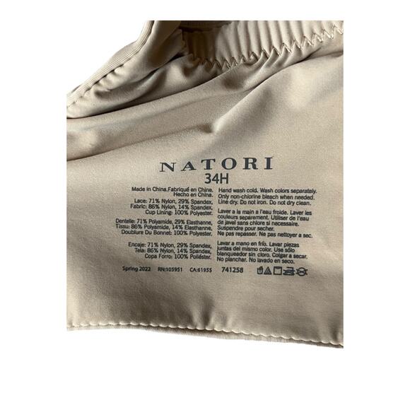 Natori bra 741258 Avail full fit convertible tan 34H - Picture 5 of 5